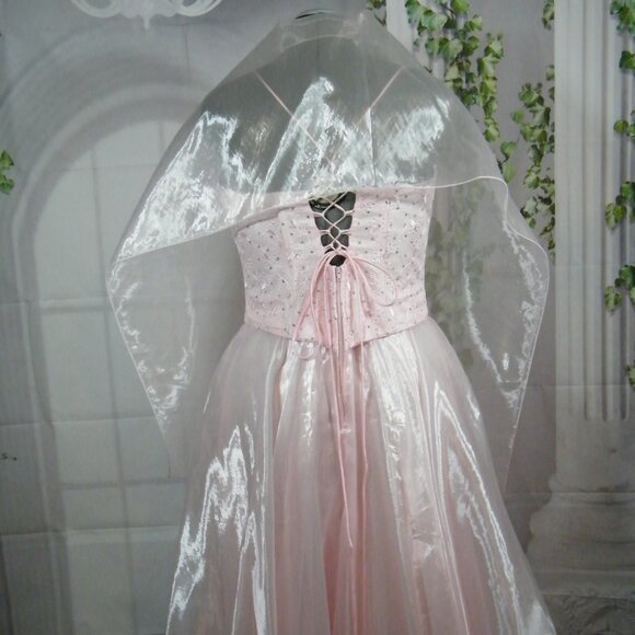 Robe de Bal ou demoiselle d’honneur Rose Taille 14-18-20 - Picture 5 of 5